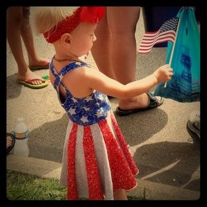 Sparkling Patriotic dress